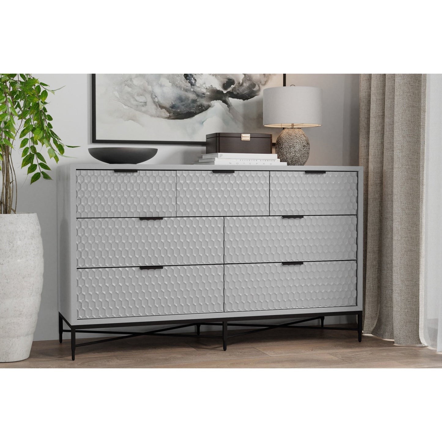 White Pearl Dresser - Origins by Alpine